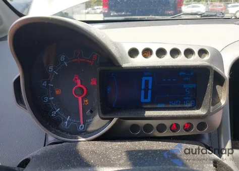 2013 Chevrolet Sonic Lt Auto из США, поврежденный, VIN 1G1JC5SH3D4209350